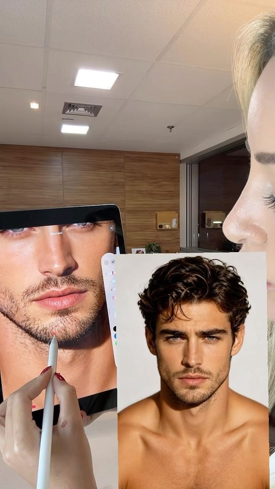 Mento masculino